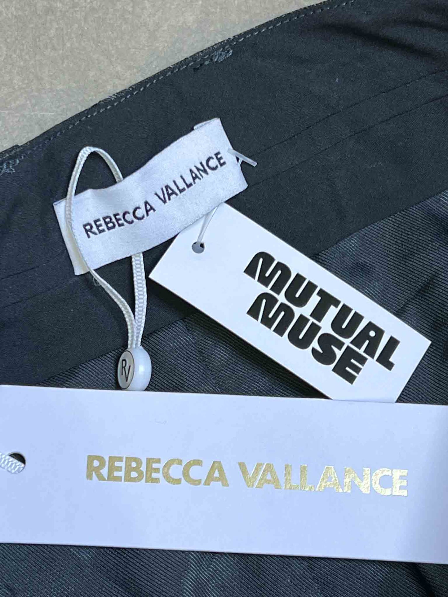 Size 10 | Rebecca Vallance Pinstripe Skirt With Tags