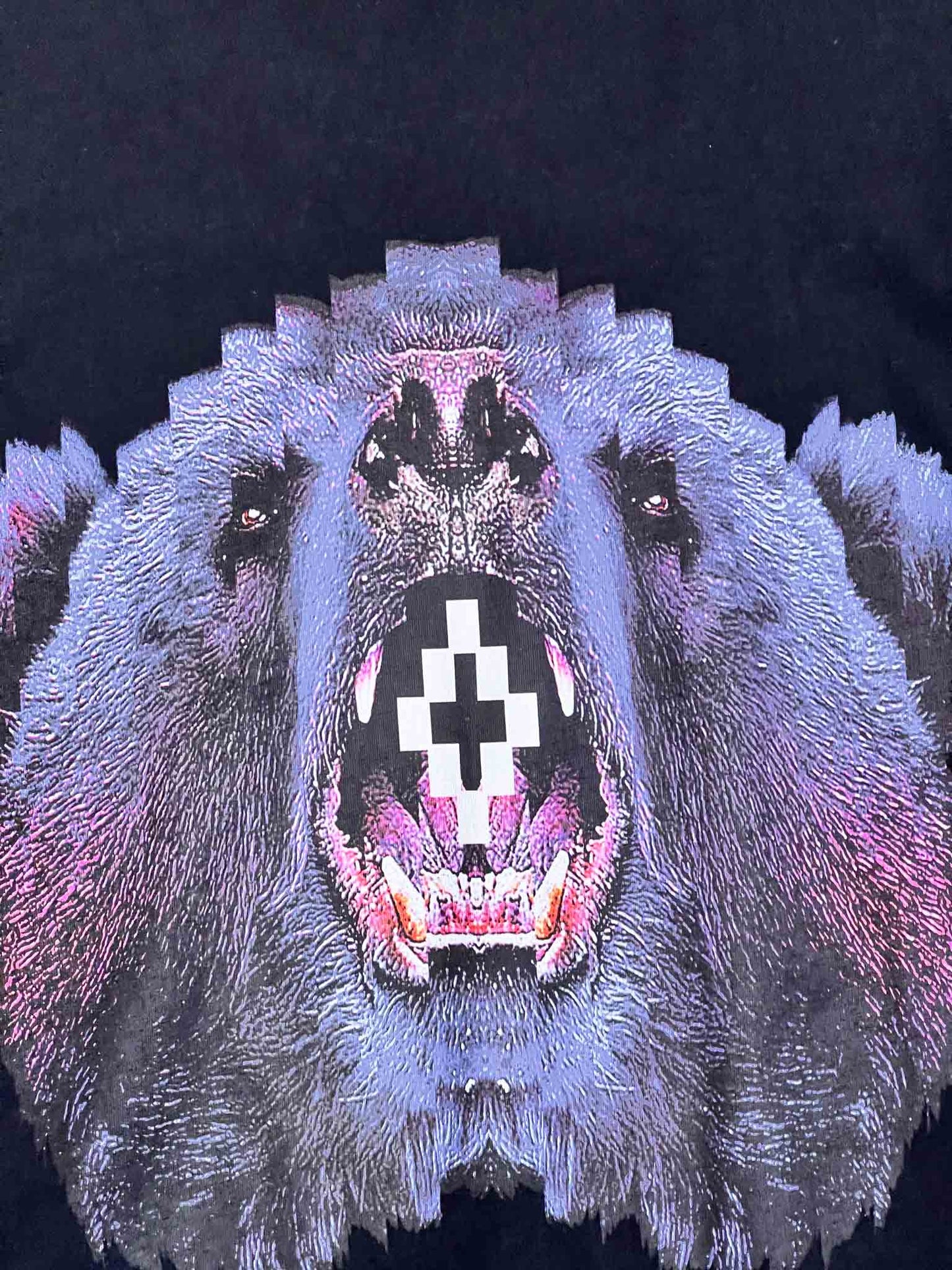 Size XS | Marcelo Burlon Bear Graphic T-Shirt