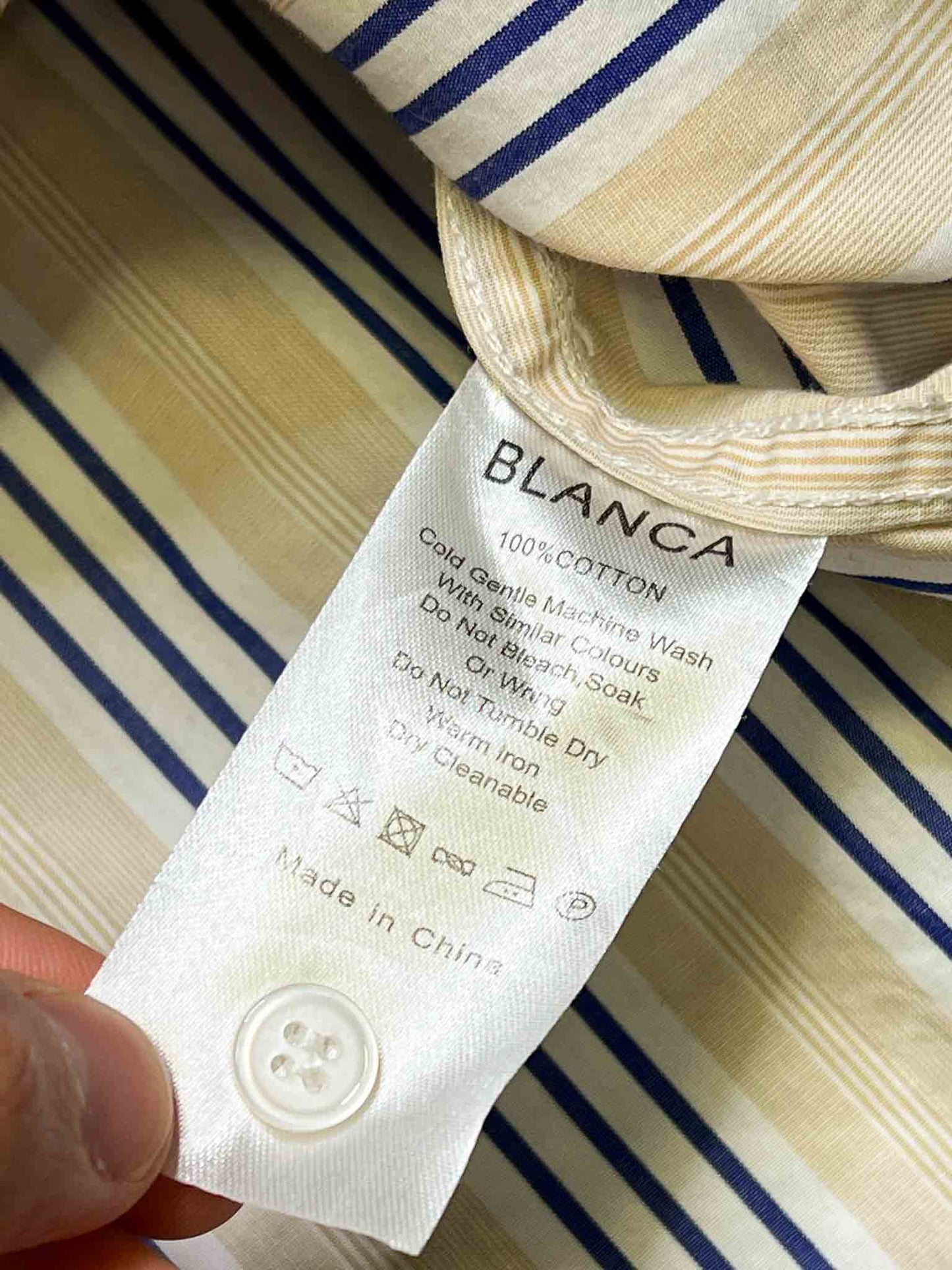 Size M/L | Blanca Striped Shirt