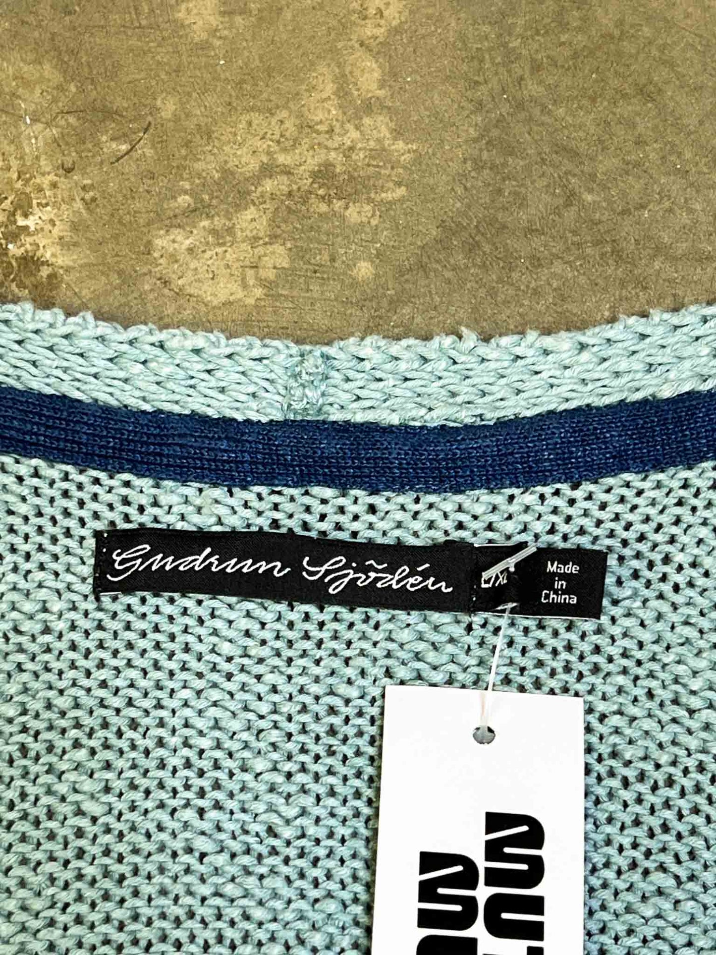Size L/XL | Gudrun Sjödén Linen Knit Top