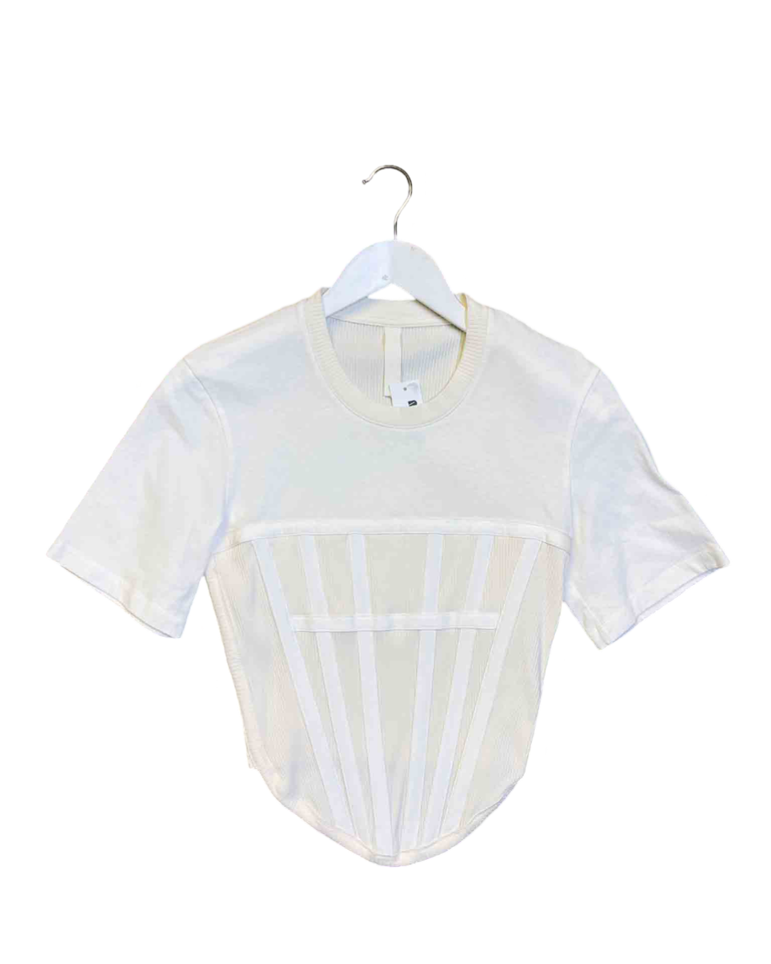Size 8 | Dion Lee Corset T-Shirt Top