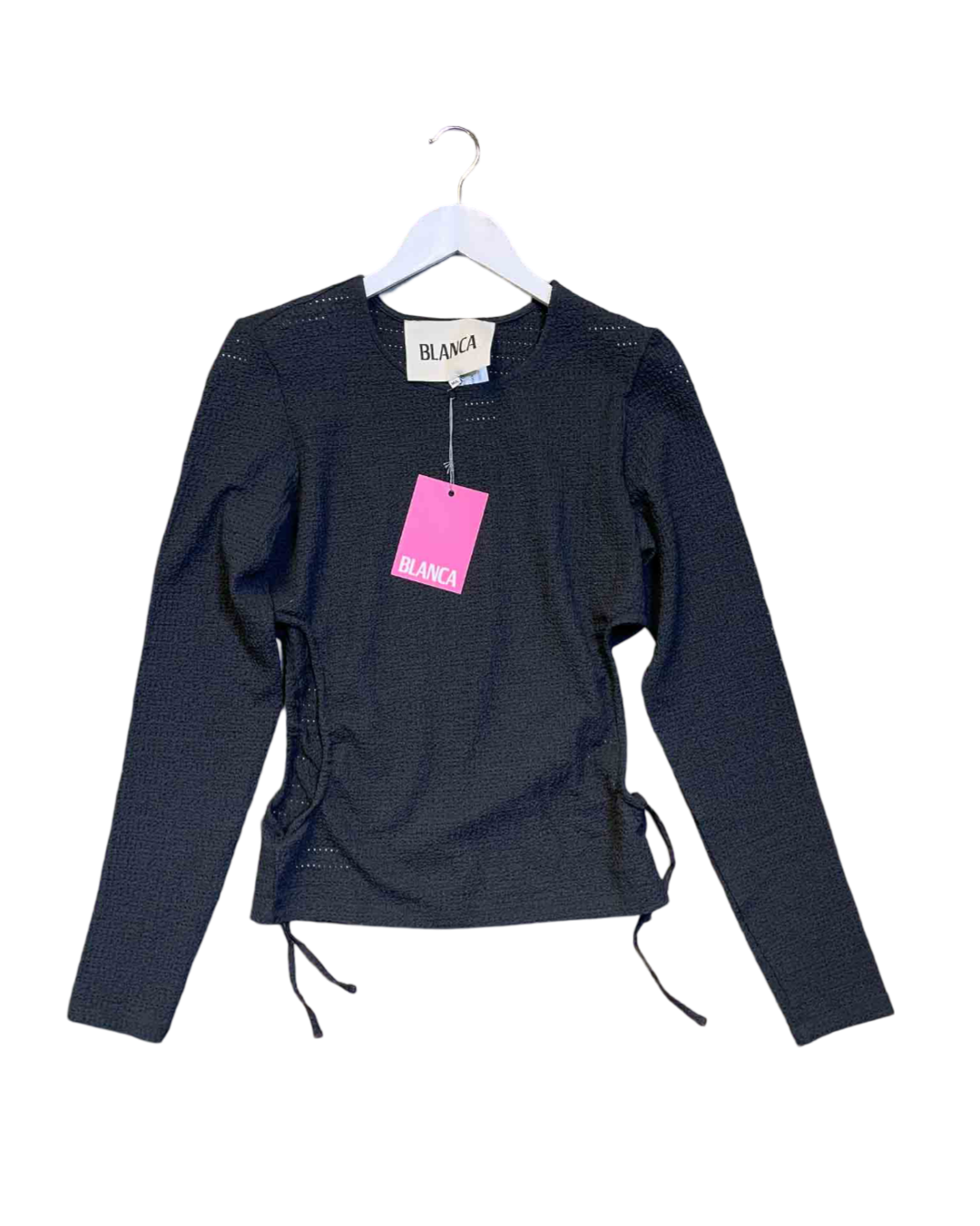 Size M/L |  Blanca Black Freya Cut Out Top With Tags