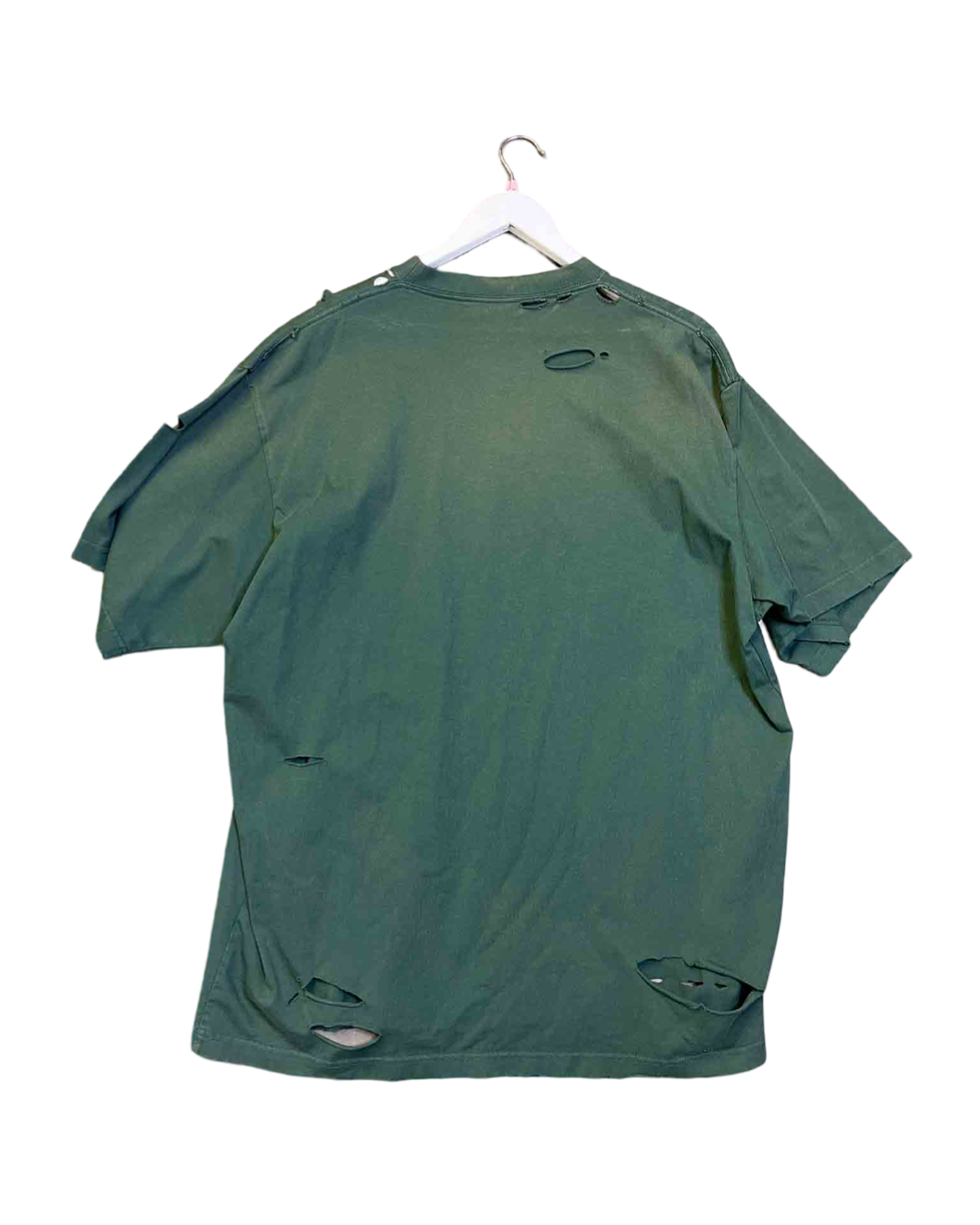 Size XS | Balenciaga Distressed Logo-print T-Shirt