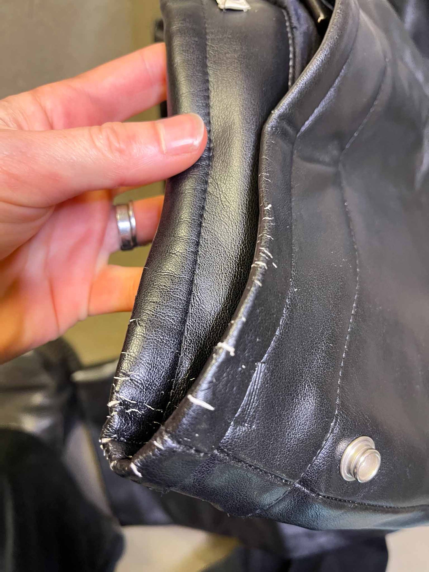 Size 36 (S) -  Acne Studios Svanborg Synth AW 16Leather Pants