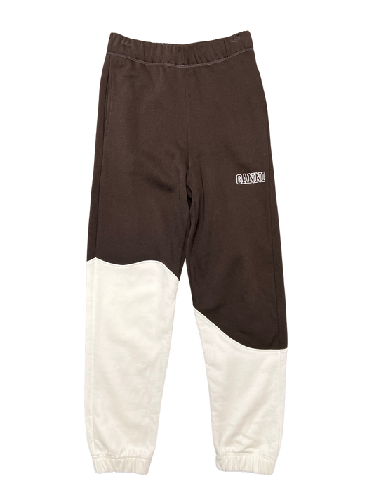 Size S - Ganni Software Isoli Two-Tone Track Pants