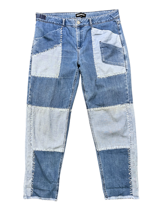 Size  14 - House of Holland Patchwork Jeans