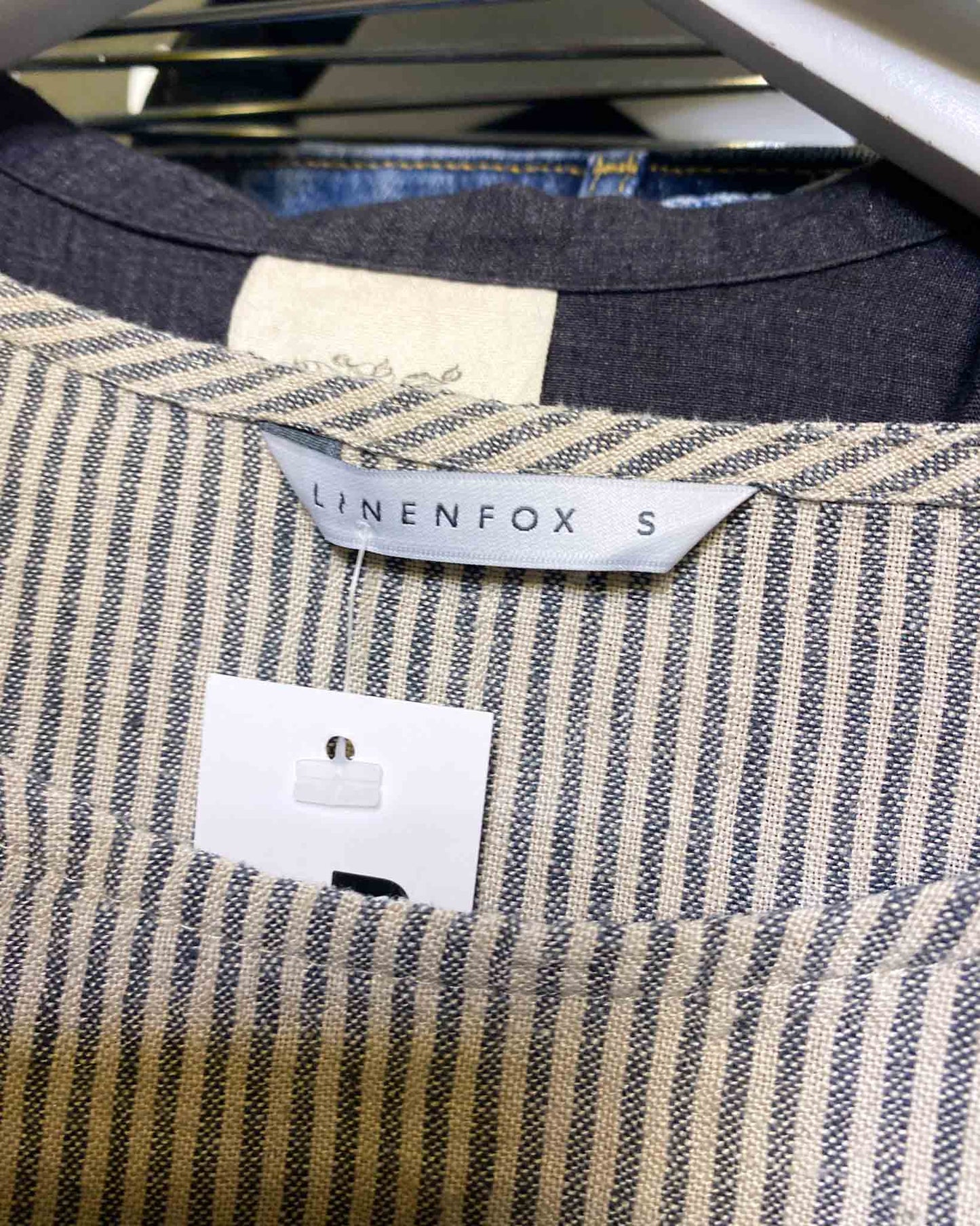 Size S | Linen Fox Striped Top