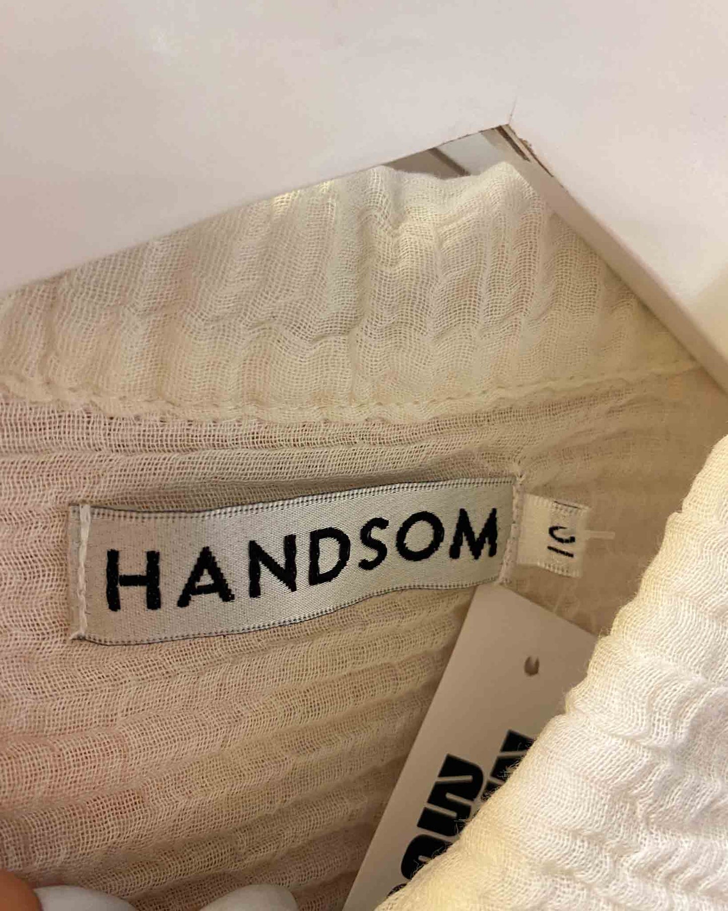 Size 10 | Handsom Crinkle Cotton Shirt