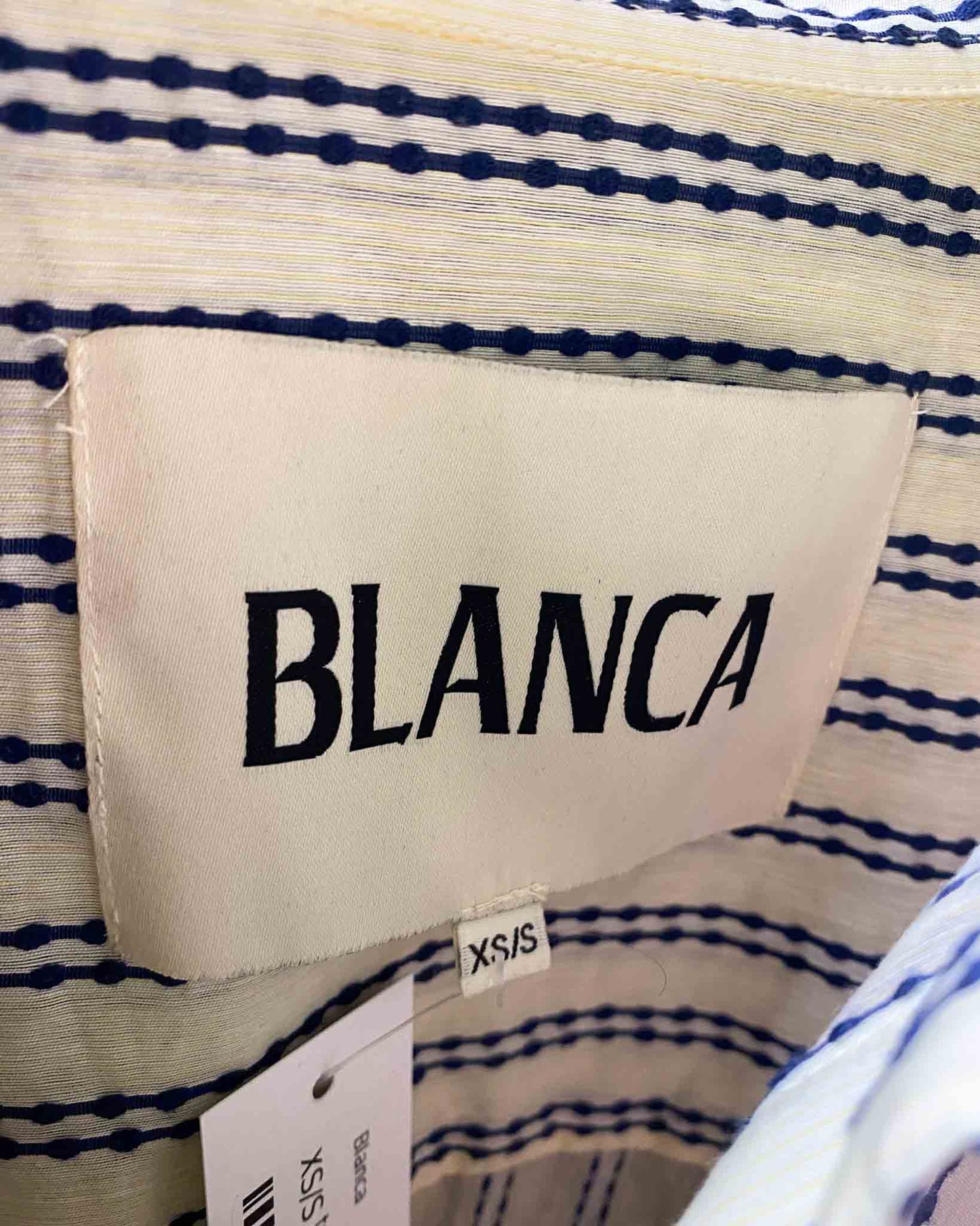 Size XS/S | Blanca Striped Cotton Shirt