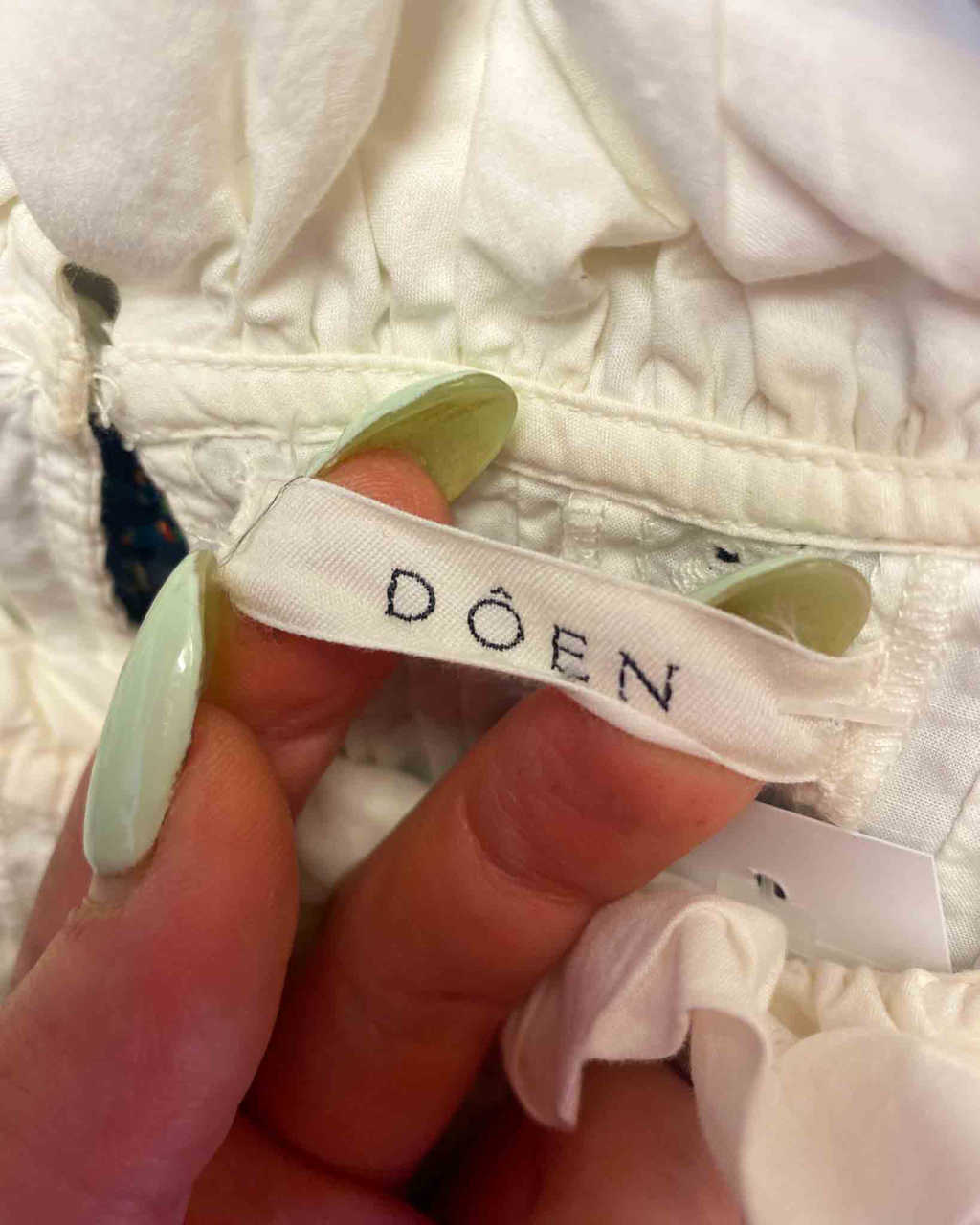 Size M | Dôen Cotton Plum Top