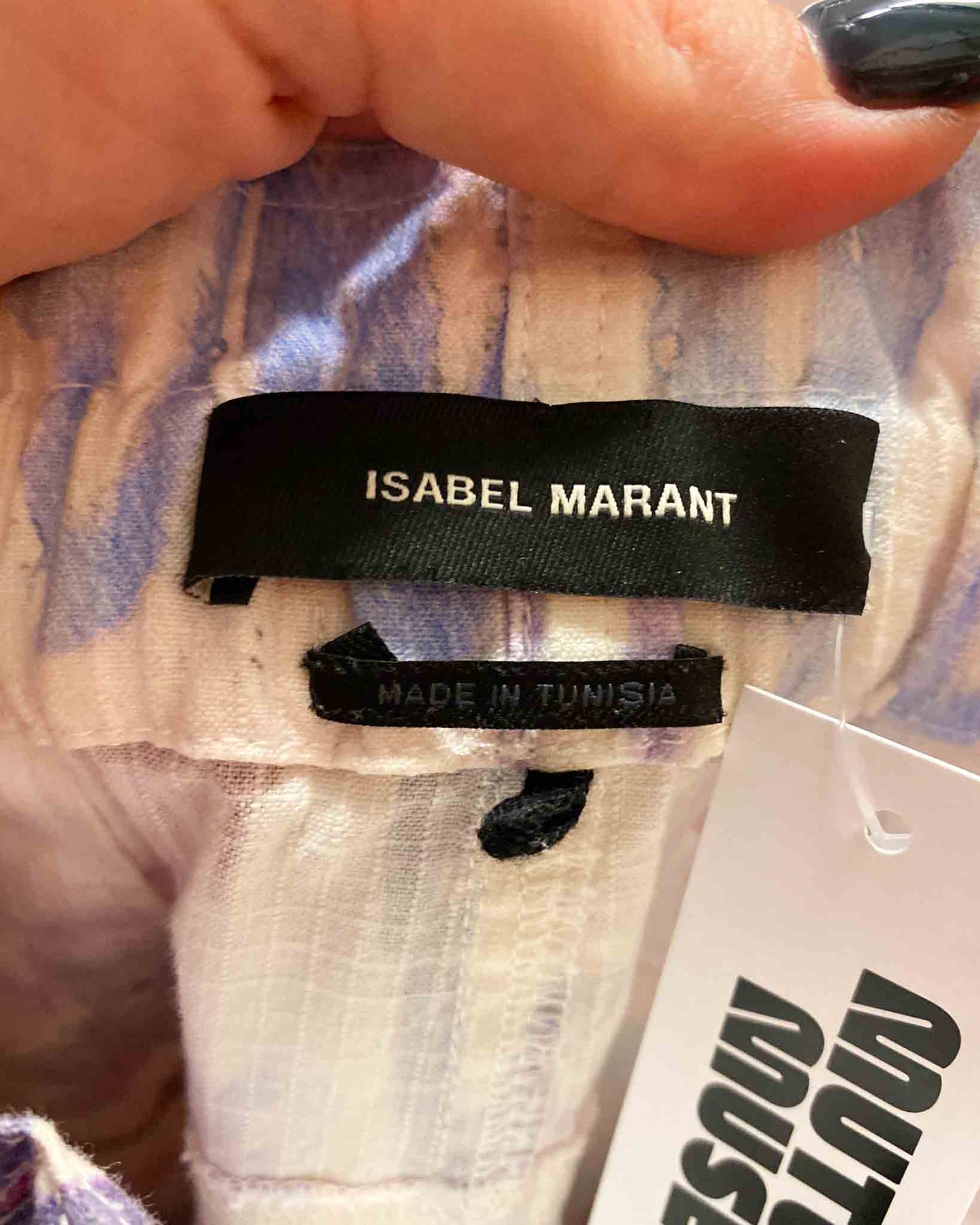 Size XS | Isabel Marant Printed Linen Twill Pants