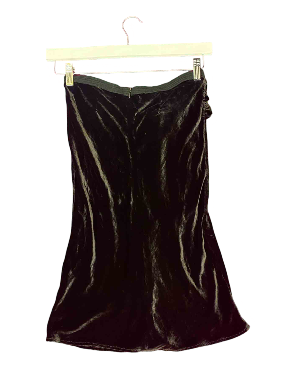Size 6 | Max & Co Bias Silk Velvet Skirt