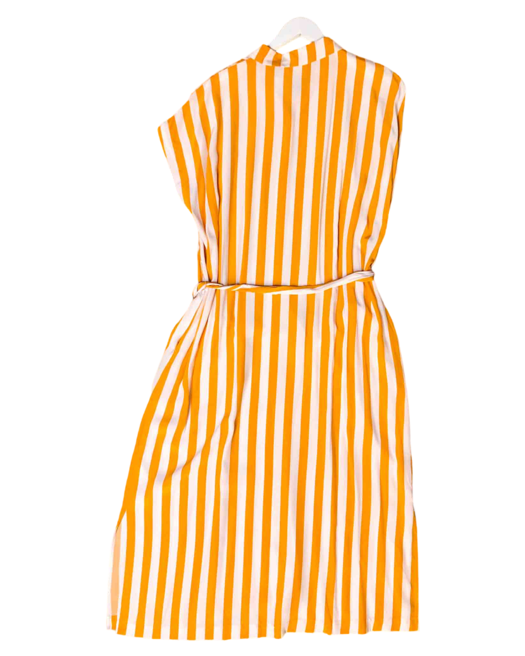 Size 10 | Elk Striped Midi Shirt Dress