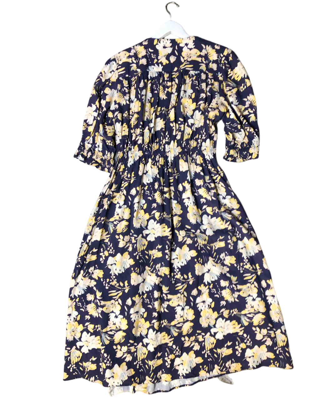 Size S | APiece Apart Floral Wrap Dress