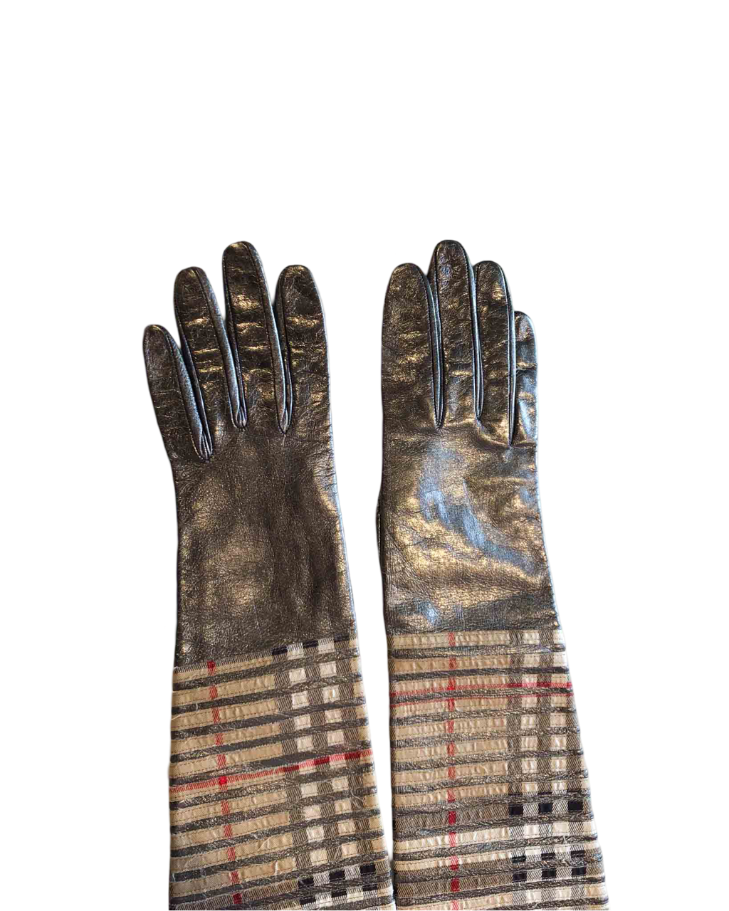 BURBERRY バーバリー 山羊皮レザー手袋 Leather Gloves