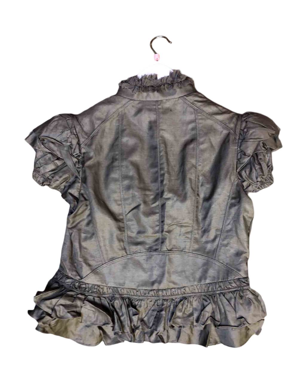 Size S/M | Aurelio Costarella Ruffled Shirt