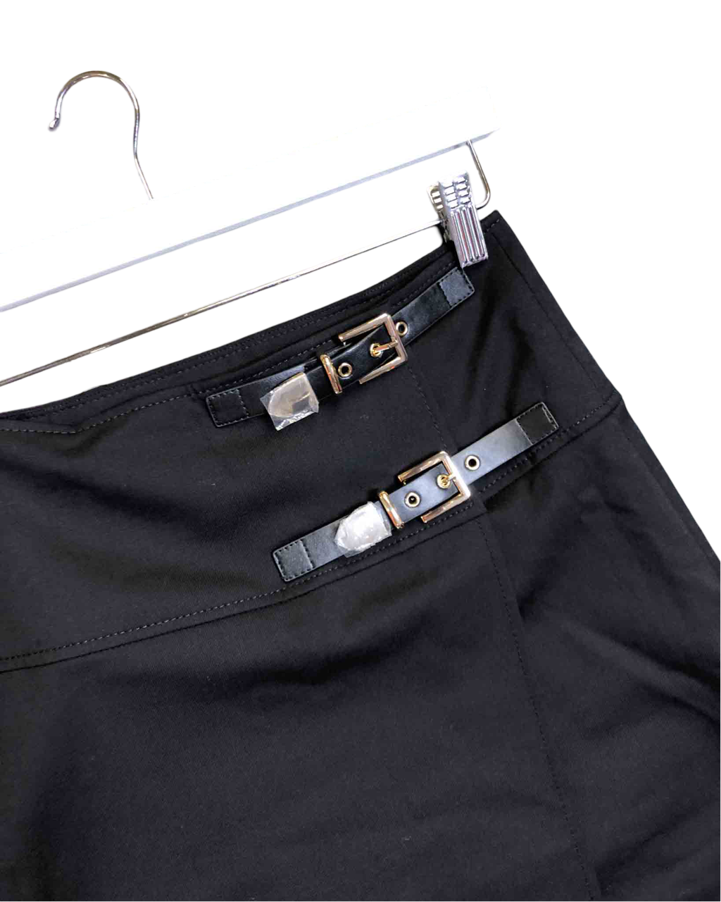 Size 8 (1) | Sandro Buckle Midi Skirt With Tags