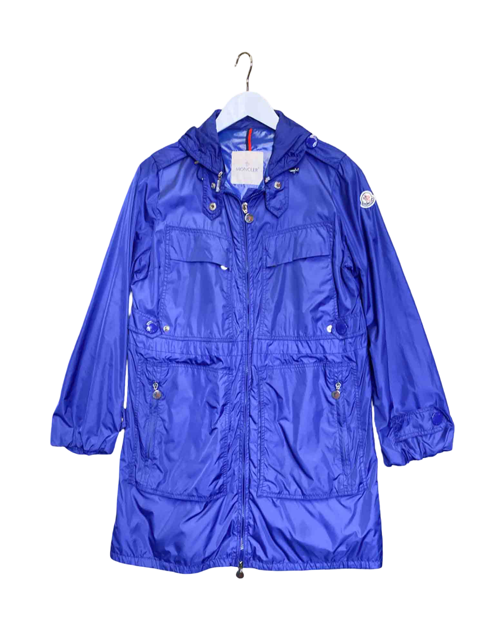 Size M | Moncler Long Nylon Jacket