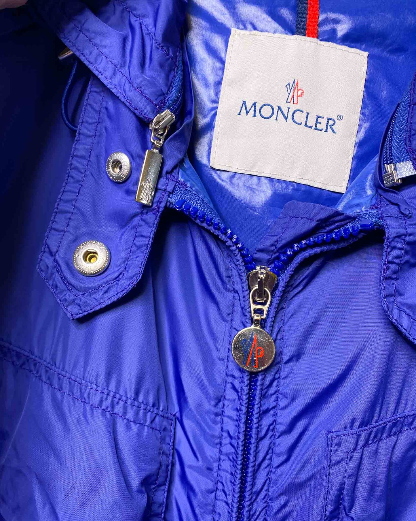 Size M | Moncler Long Nylon Jacket