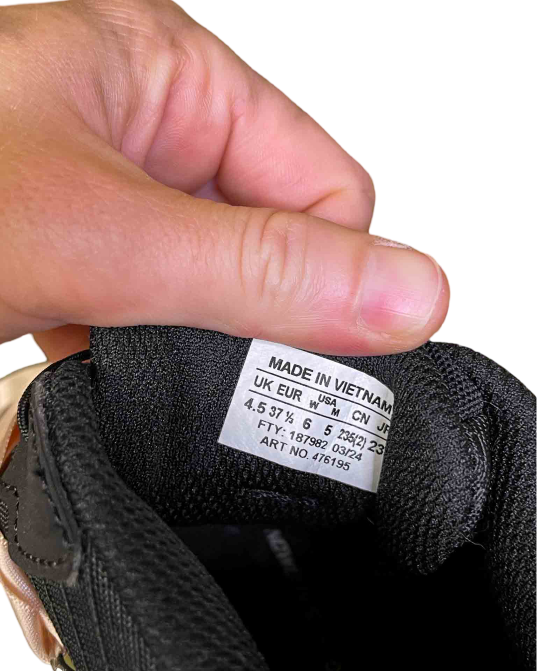 Salomon x Sandy Liang Speedcross 3 Ribbon "Black Pink" Sneakers