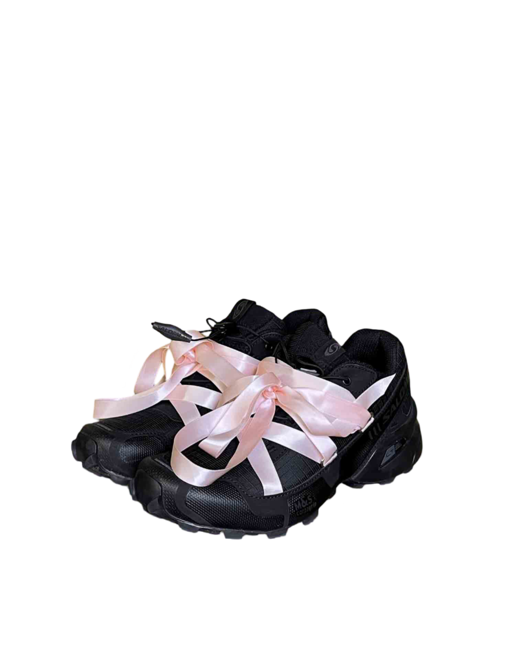 Salomon x Sandy Liang Speedcross 3 Ribbon "Black Pink" Sneakers