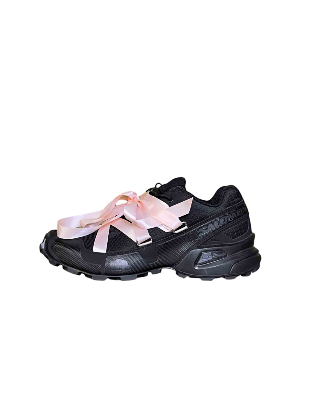 Salomon x Sandy Liang Speedcross 3 Ribbon "Black Pink" Sneakers