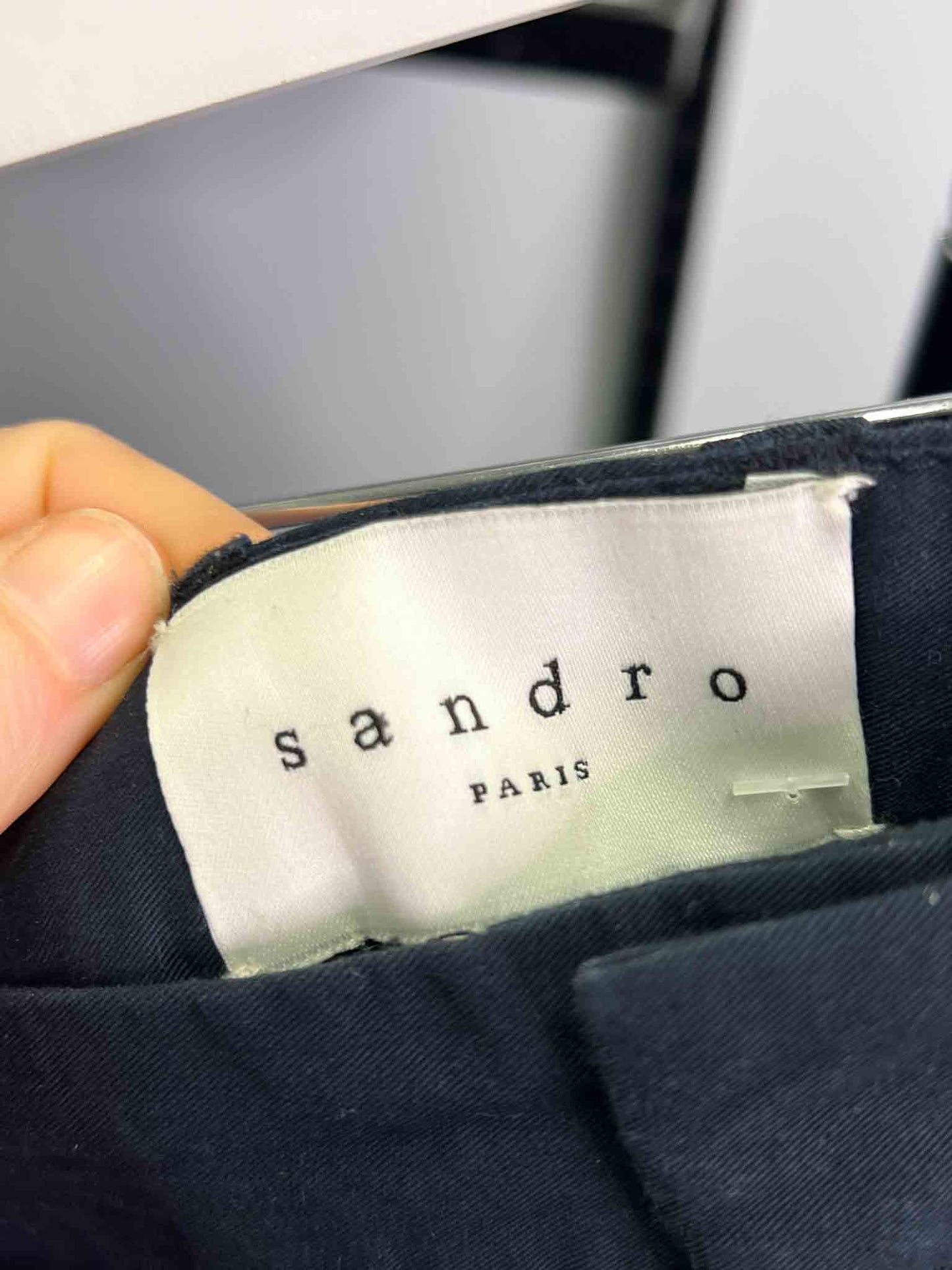 Size 40 (M) - Sandro Navy Shorts